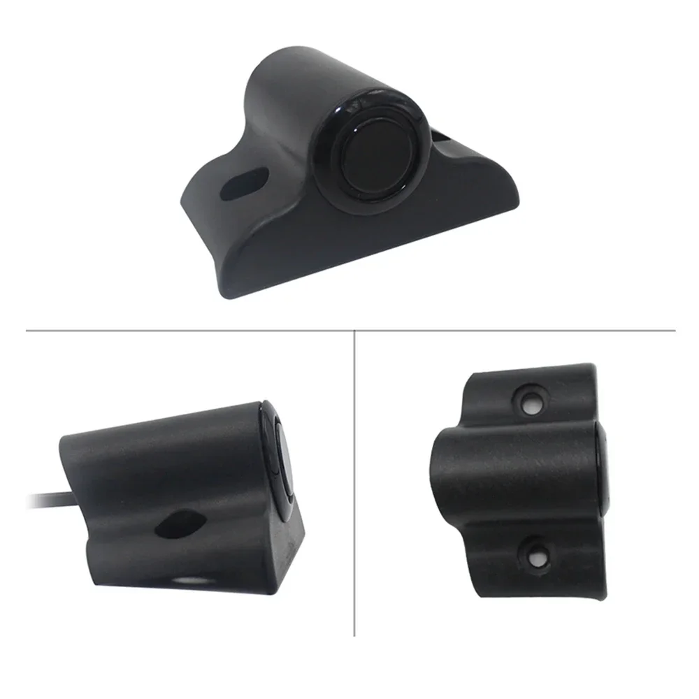 24V Parking Sensor Kit 4 Sensors for Truck Forklift Reversing Sensor 10m Air Line Reverse Radar Sound Alert Indicator System LED