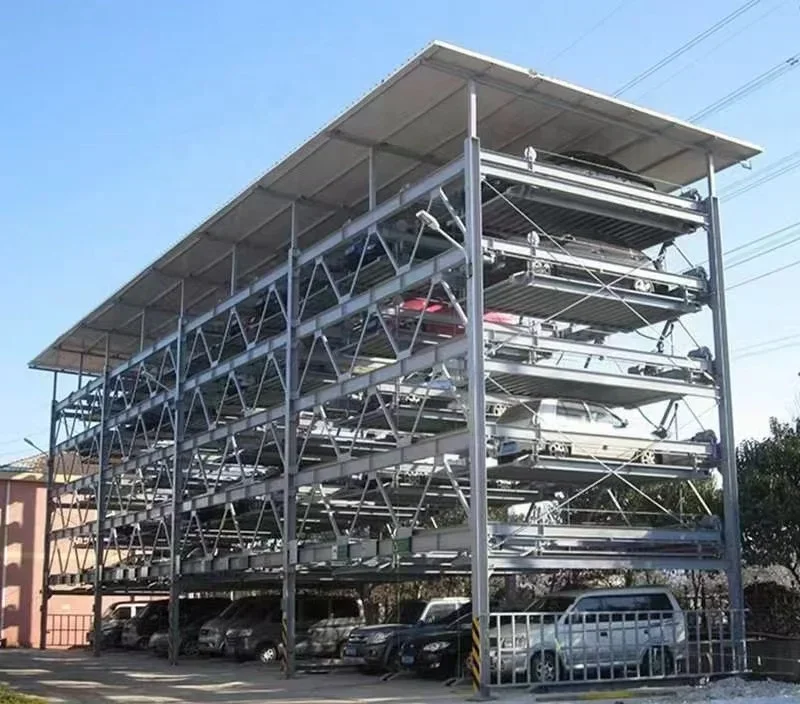 Smart Psh Parking Lift and Slide Multilevel Car Parking Semi Automatic Puzzle Parking System