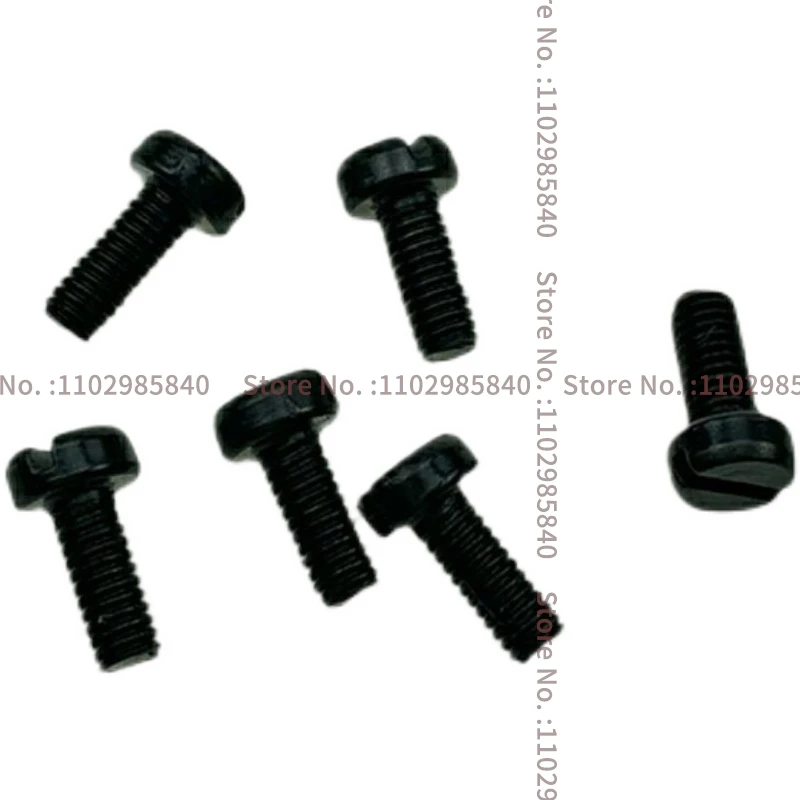 10PCS 8mm Nadel Platte Schraube 10mm Zähne Feed Dog Schrauben Nähfuß Schraube für Jack Ex 798 C4 E4 Overlock Nähmaschine