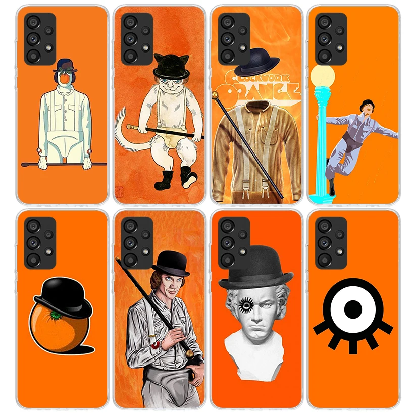 A Clockwork Orange Film Phone Case for Samsung Galaxy A15 A25 A35 A55 A14 A24 A34 A54 A13 A23 A33 A53 A12 A22 A32 A52 A05S A04S