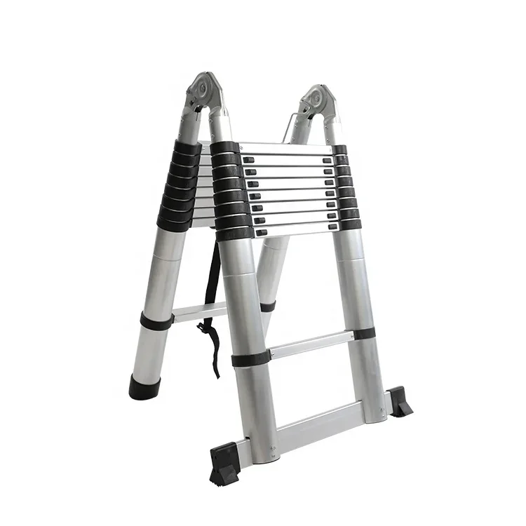 Aluminum Articulated ladder telescopic multifunctional Folding ladder double sided Telescopic ladder for home