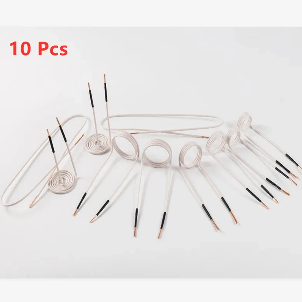 3/8 bobine Riscaldatore magnetico Bobine di induzione fai da te 30mm/40/50/750 Kit bobina di induzione Accessori di calore senza fiamma