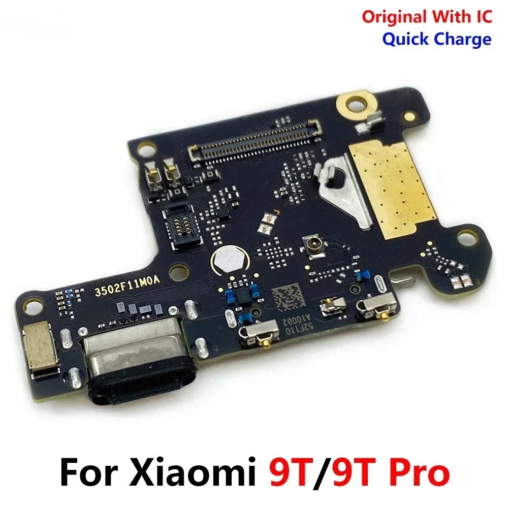 100% Ori For Xiaomi For Xiaomi Mi 9T Pro / Redmi K20 Pro USB Charging Port Connector Board Parts Flex Cable With Microphone