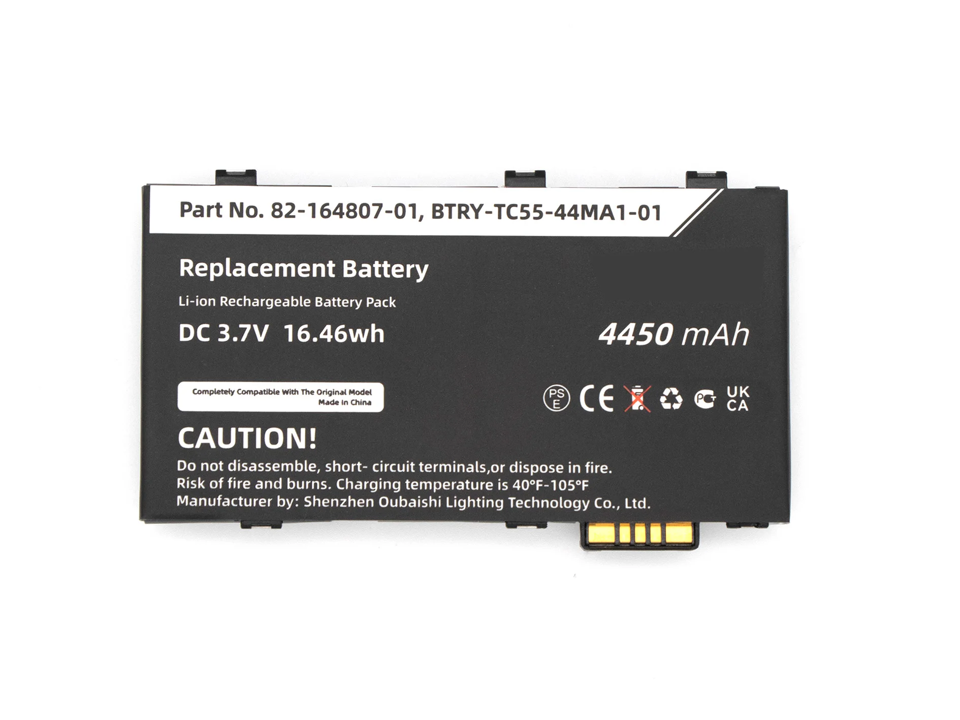 Replacement Battery for Motorola  ES85, ES85XX, MC36, TC55, TC55AH-JC11ES 82-164801-02, 82-164807-01, 82-172087-01, 82-172087-02