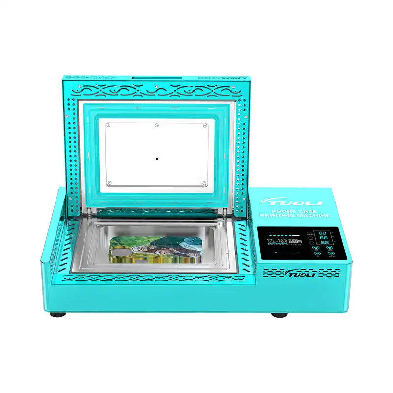 DMTH1 Personalized Customized Mini Printer 3D Sublimation Phone Case Vacuum Thermal Transfer Heat Press Machine