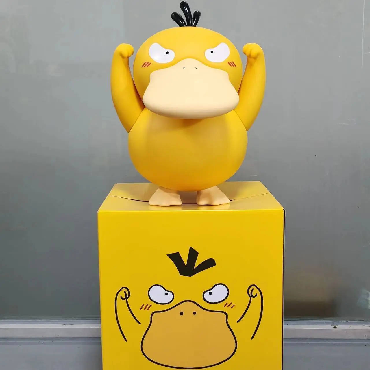 

Figurine Cheer Up and Keep Fighting Duck Creative Birthday Gift Decoration Pokémon Cute and Adorable Psyduck