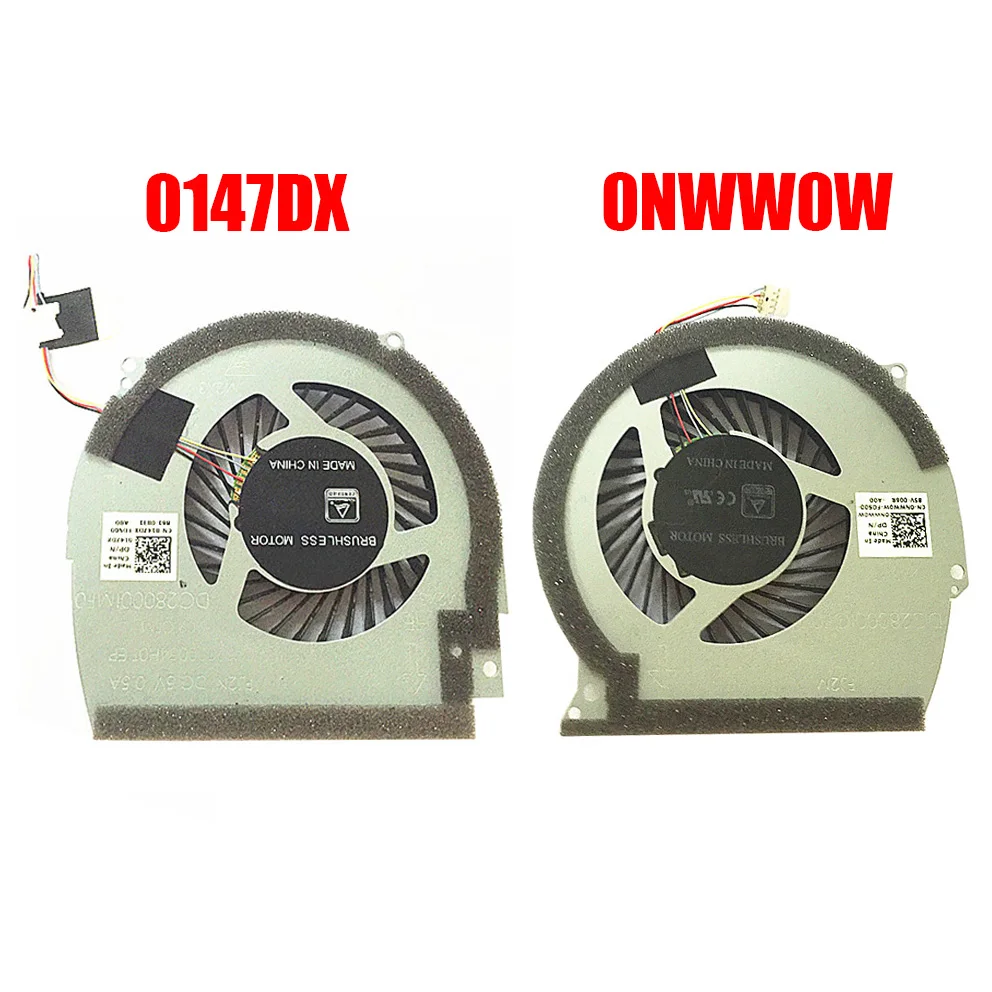 

0NWW0W 0147DX Laptop Fan For DELL For Inspiron 15 7000 7566 7567 DFS2000054H0T FJ2N 147DX DC28000IOF0 DFS541105FC0T FJ2M NWW0W