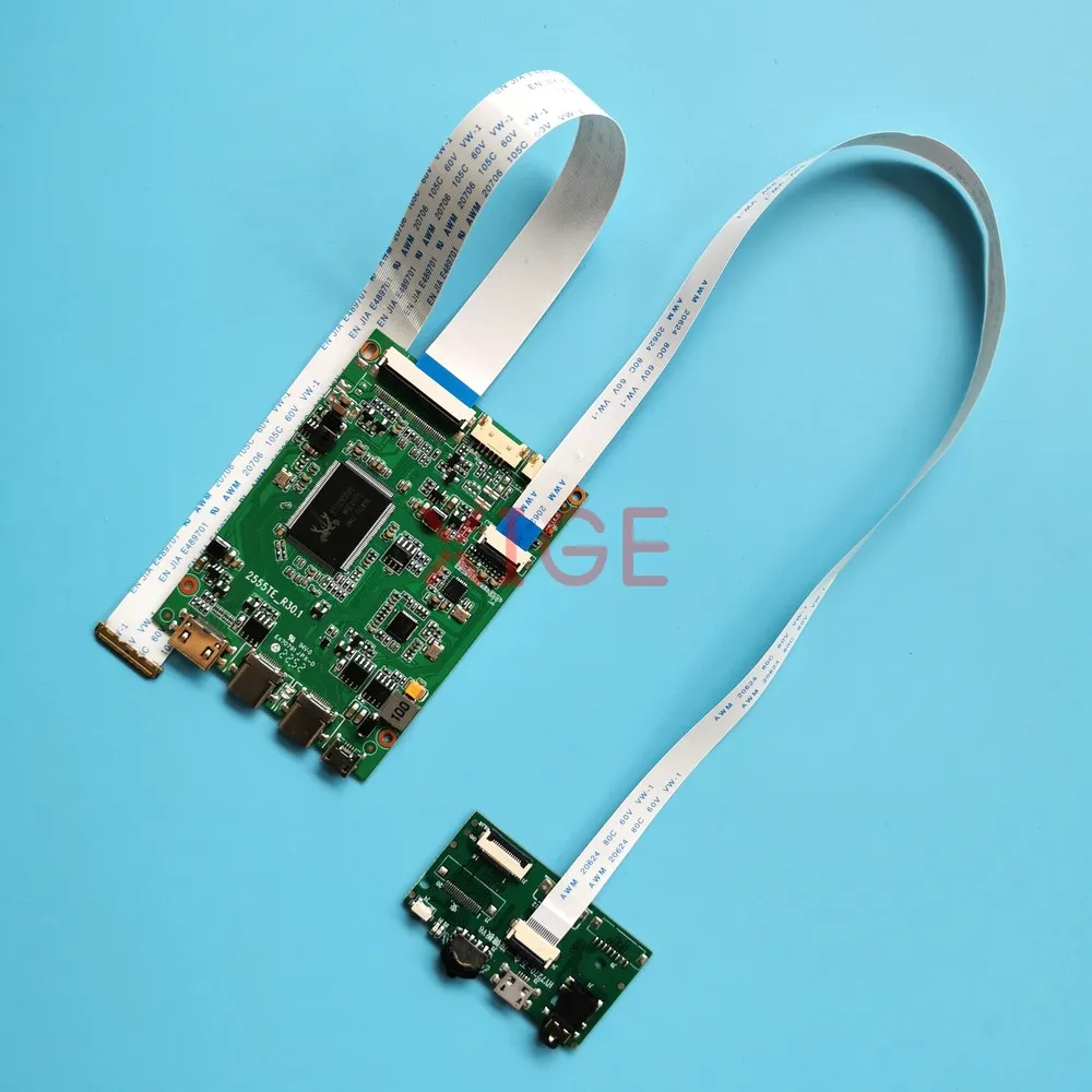 

Drive Controller Board Fit N156BGE LTN156AT37 LTN156AT39 N156BGA NT156WHM 30Pin EDP 1366x768 USB-C 3.0 Mini-HDMI Monitor DIY Kit