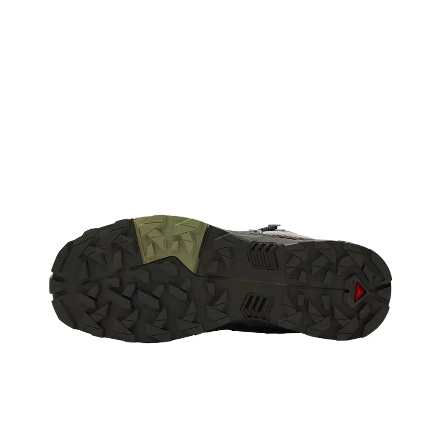 Salomon X ULTRA 5 GTX Classic, Stylish,Versatile, Supportive,and Snug-Fitting High-Top Running Shoes for Men–Marble Gray  492793