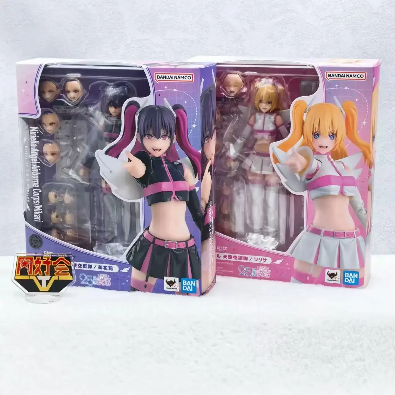 

В наличии Bandai SHF 2,5-мерное искушение Angel Air Force Lily Sa Mei Huali Handicraft