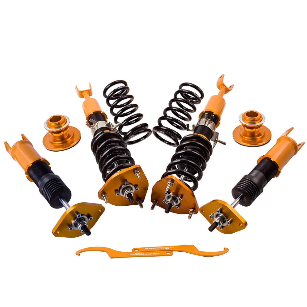 Suspension Coilovers Spring Struts For Nissan 350Z Z33 2003-2008 Shock Absorbers Adjustable Height Coilover Spring Struts