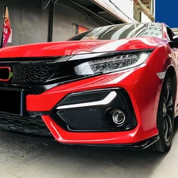 Suitable for 2020-2022 Year Civic Hatchback daytime running lights rear bumper lights fog lamp assembly accessories