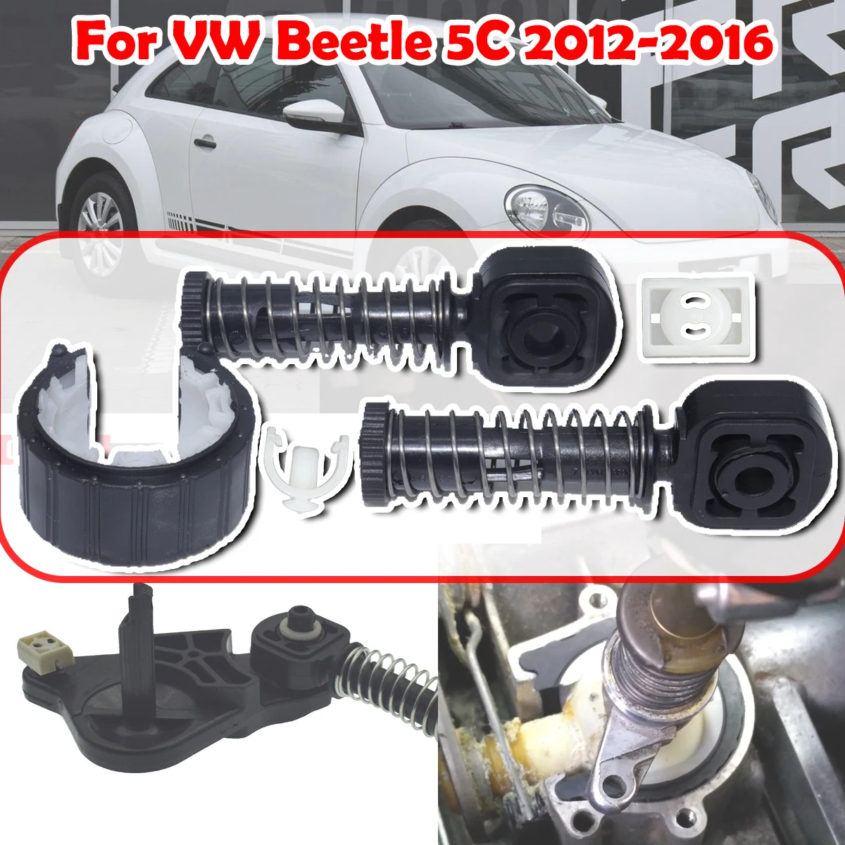 

For VW Beetle 5C 2012-2016 Manual Shifter Repair Kit Selector Sliding Shoe Gearbox Enhance Shifter Lever Selector linkage End