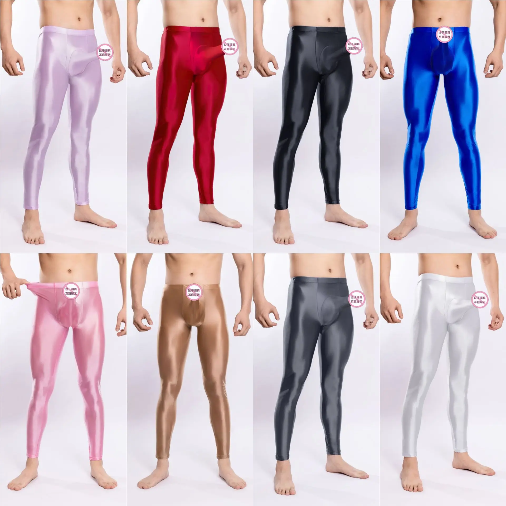 ذكر حجم كبير مزيت لامعة لامعة حريري كمال الاجسام تسعة السراويل الحقيبة U محدب الرجال الفيل الأنف ملخصات زوجين الجنس