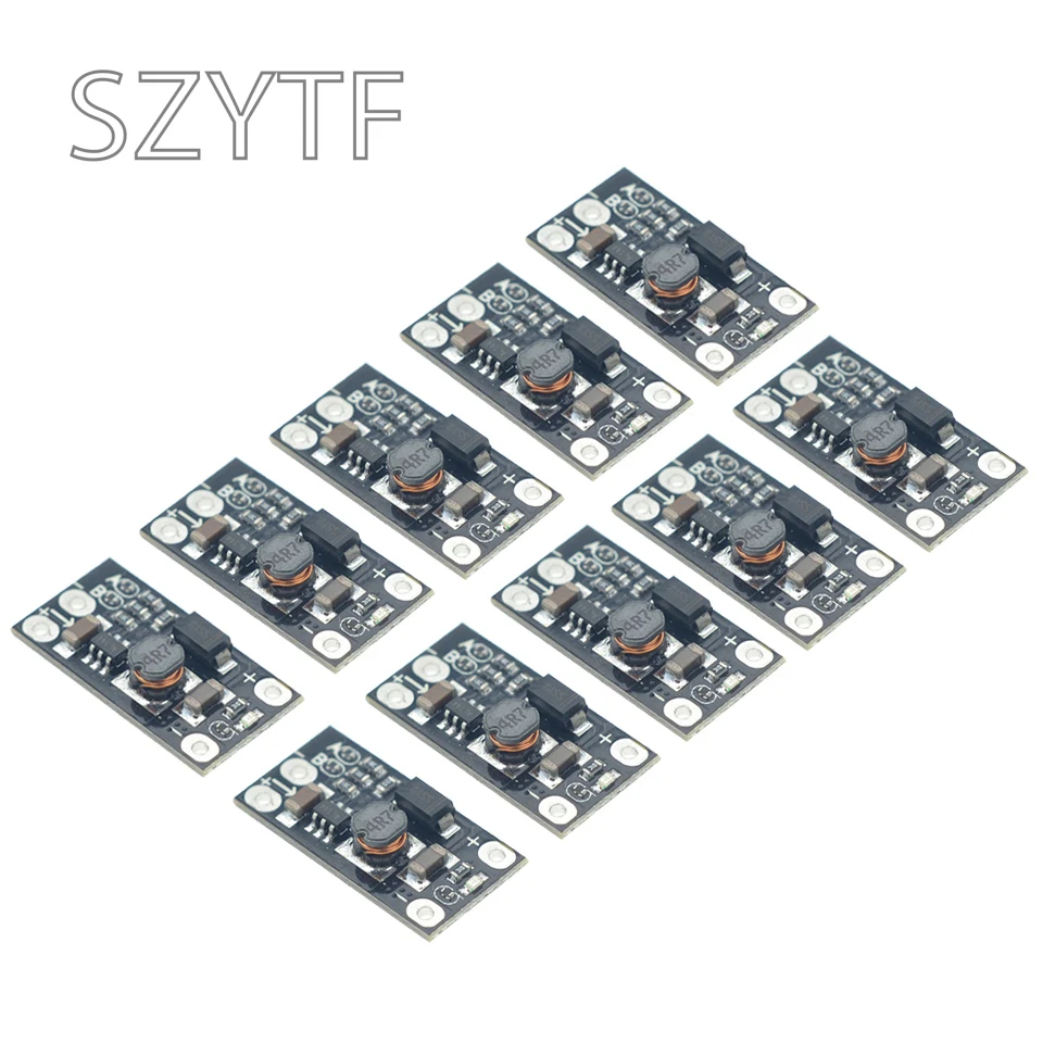 1/5/10PCS Mini DC-DC Boost Step Up Converter Board Module 3.7V to 12V Voltage Regulator PCB Board Module Lithium Battery Boost