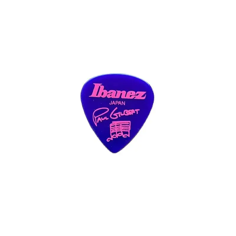 【Made in Japan】one Piece Genuine Ibanez Guitar Picks Muti-Color Paul Gilbert&Steve Van Signature New Original