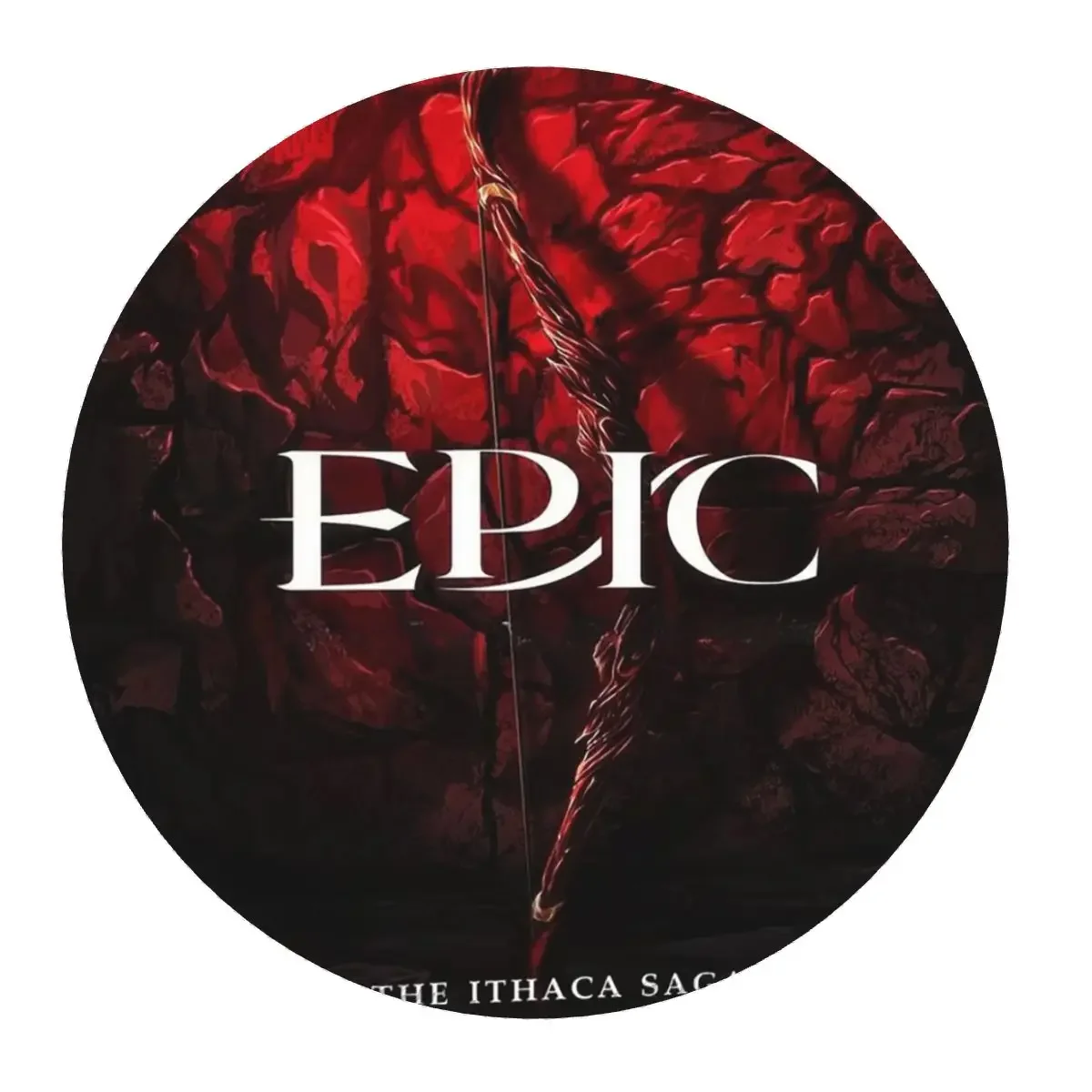 Epic The Musical The Ithaca Saga Round Mouse Pad Computer Keyboard Mouse Mat Gaming PC Desk Mat Office Table Mats