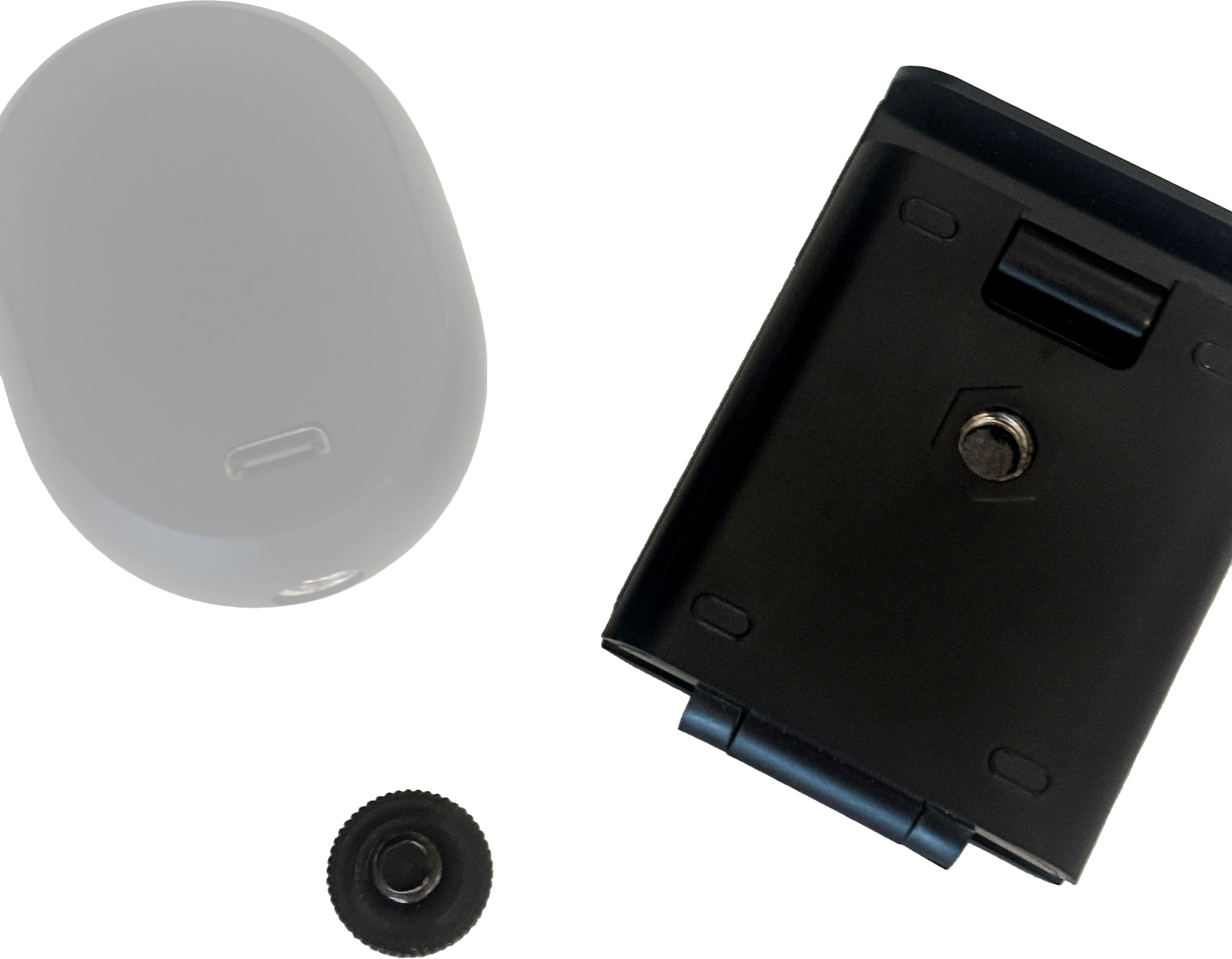 Monitor & Tripod Magnetic 360° Rotatable Webcam Mount for EMEET Piko/Piko+ / Insta360 Link 2C / Logitech Brio OBSBOT Meet/Tiny