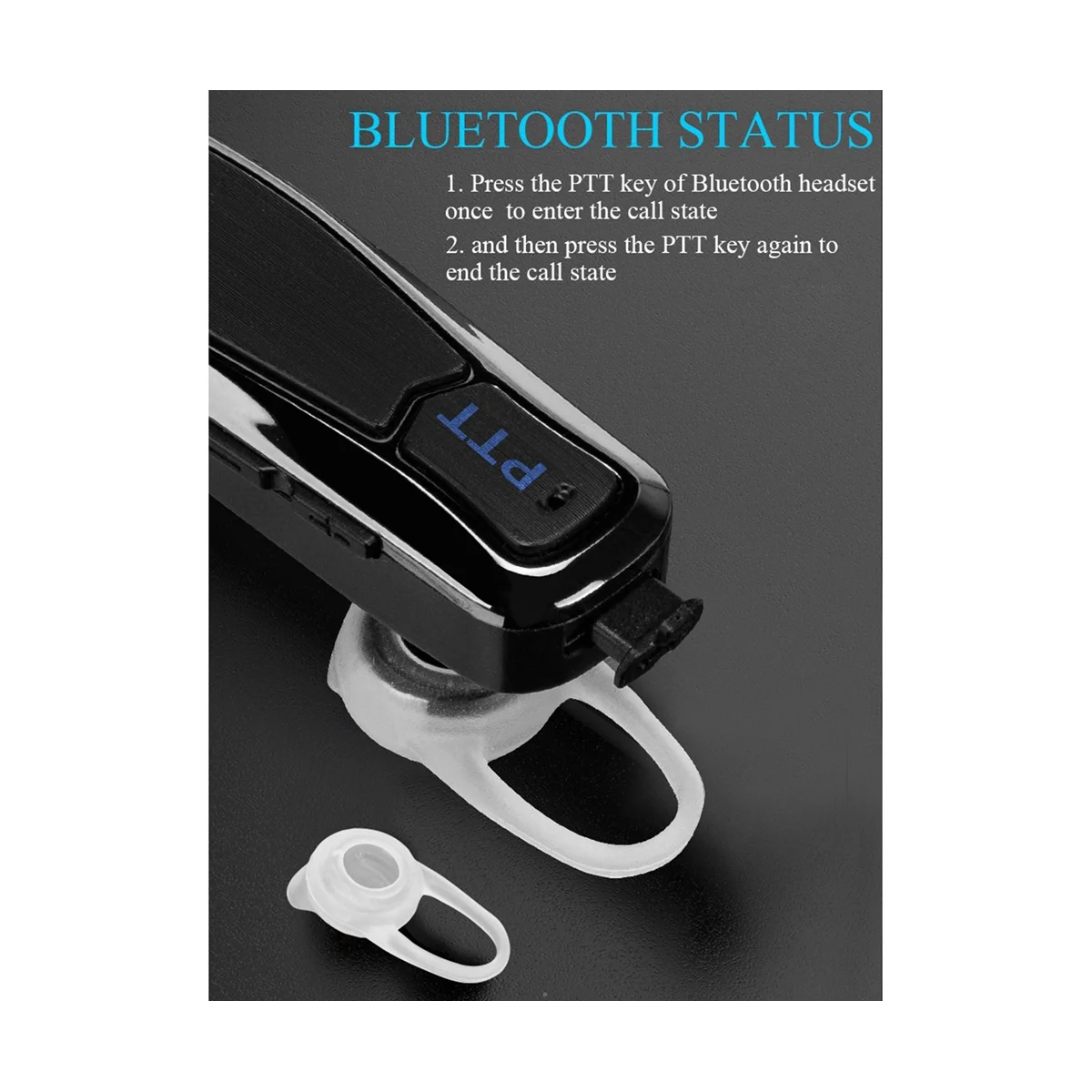 T-BL6 양방향 라디오, LCD 디스플레이 포함, 햄 라디오, 미니 블루투스 워키토키, 32 채널, 400-520Mhz