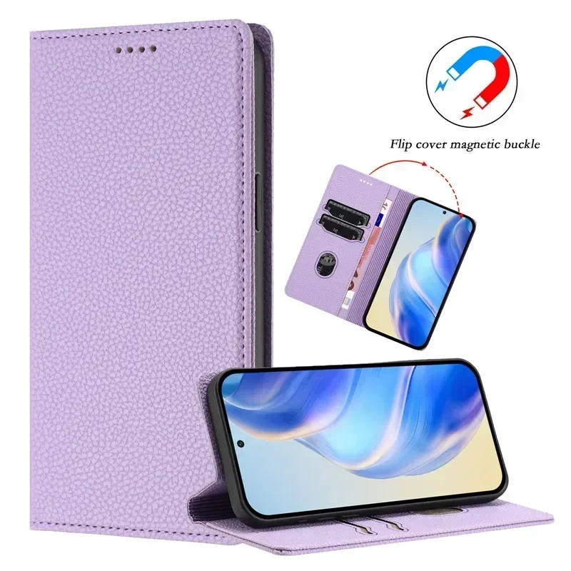Retro Magnetic Wallet Anti-theft Case For Motorola MOTO Edge 50 Pro 40 Neo Fusion ThinkPhone 25 5G Magnetic Leather Flip Cover - Image 2