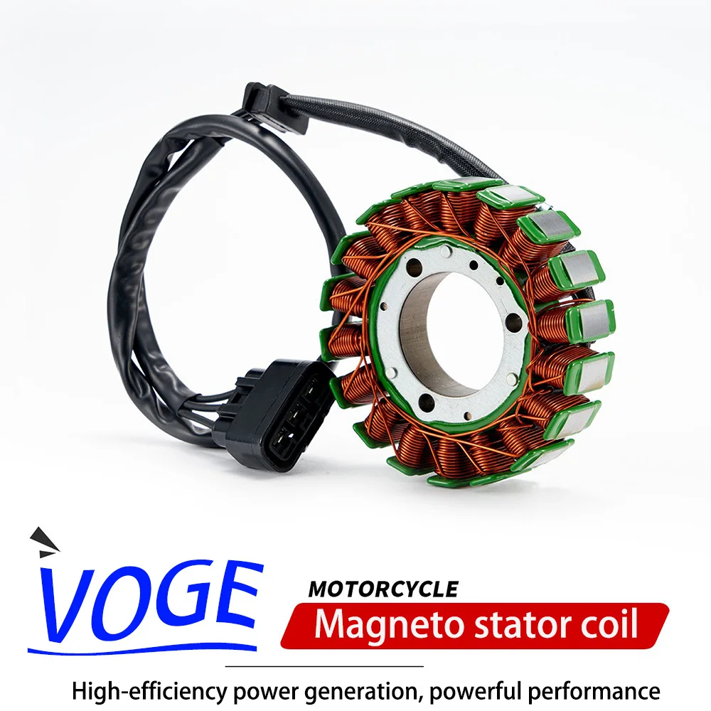 

Fit Longxin LX650DS VOGE CR9 LX650-2 motorcycle magneto stator coil for VOGE RR660S DS800X 900X accessories