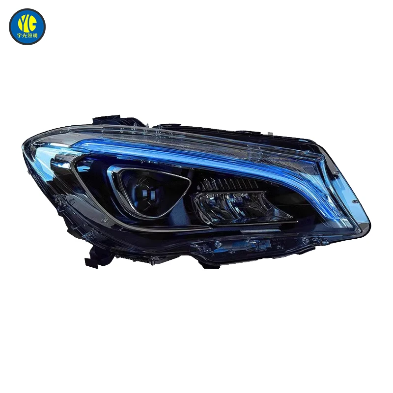 For Mercedes Benz CLA 180 200 250 W117 Headlight 2014 2019 Head Lamp Upgrade CLA260 LED Front Lights Lens Projectors