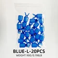 Blue-L-20pcs