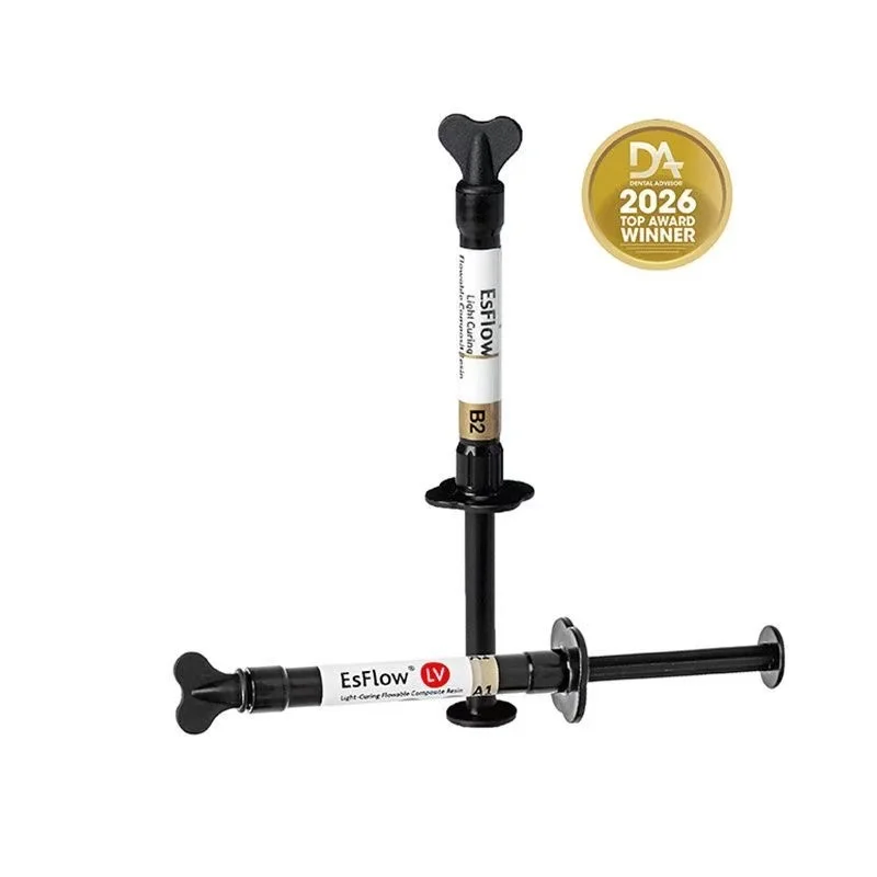 Spident Esflow Flow Curing Light, llenado de dientes coreano, dentista, materiales, productos, 2 unids/lote por bolsa