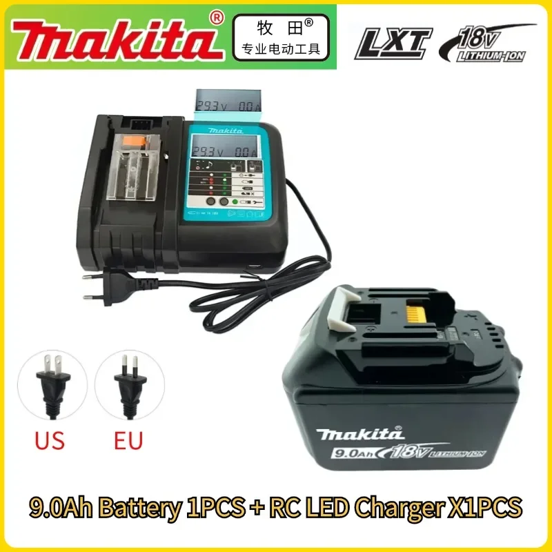 

Makita 18V Rechargeable Lithium Battery 15C 2Ah.10C 3Ah 5Ah 6Ah.Battery Capacity Indicator.for Makita Electric Drill screwdriver