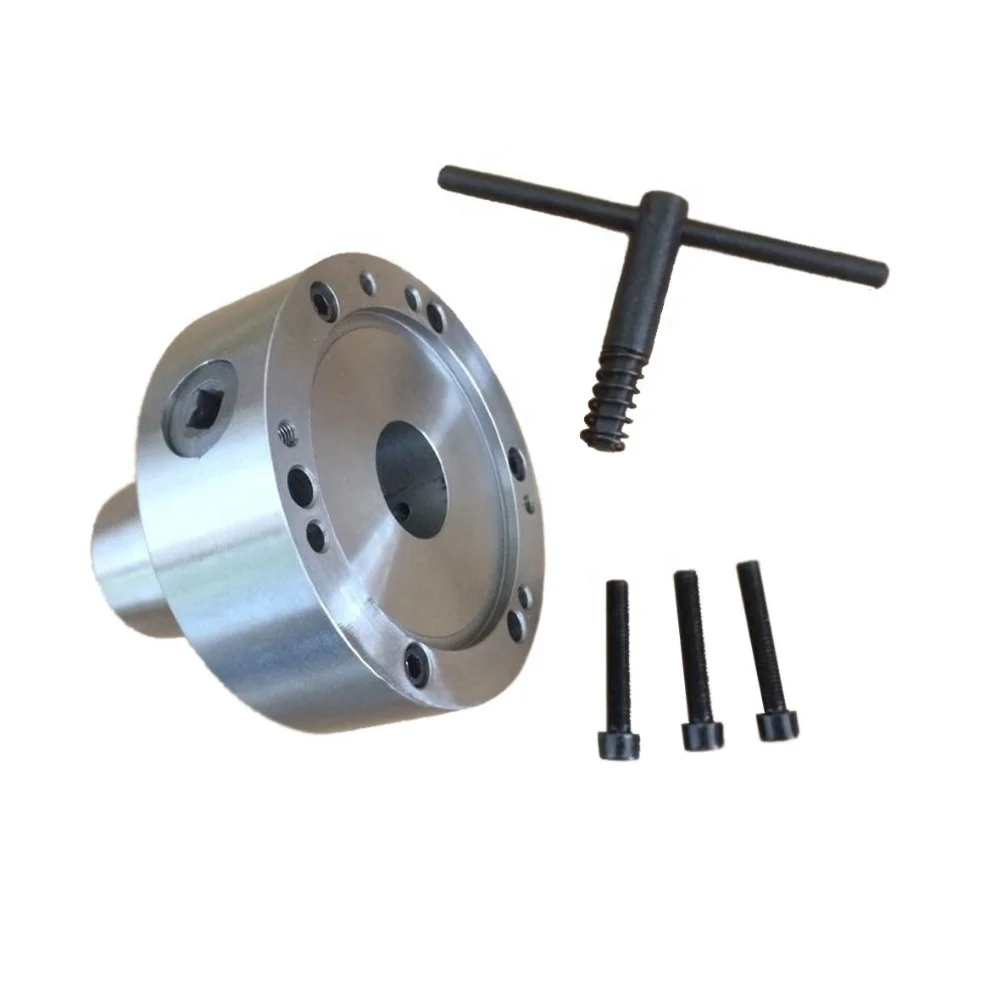 3911-125 5c Collet Chuck Fixture Connected with Lathe