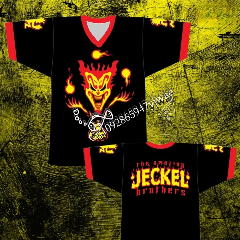 Fantastisches Shirt, verrückte Clown-Positur, Football-Trikot, American-Football-Shirt, Halloween-Riddle-Box-T-Shirt, Sommer-T-Shirt für Männer und Frauen – Detail 5