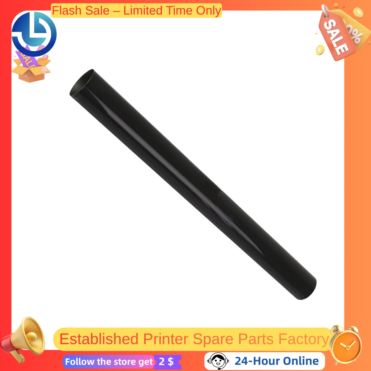 Fuser Fixing Film (D117-4050) for Aficio MPC305SP/MPC306/MPC307/MPC406/MPC407 & IM C300/IMC400