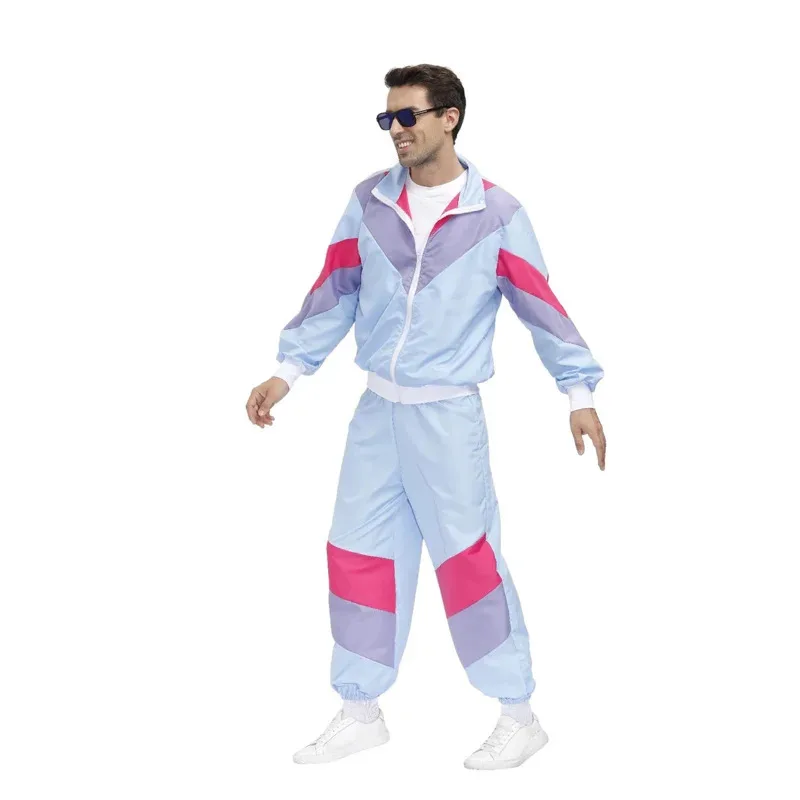 Костюмы хиппи для взрослых, мужские и женские карнавальные костюмы на Хэллоуин, винтажная одежда для дискотеки 70-х и 80-х годов, костюм для косплея в стиле рок-хиппи