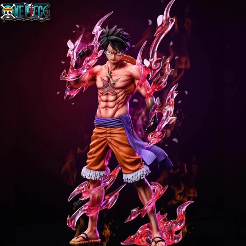 Luffy One Piece Anime Figure, Monkey D Luffy-Figurines d'Action en PVC pour Enfant, Modèle de Collection, Jouets de Beurre, Cadeaux