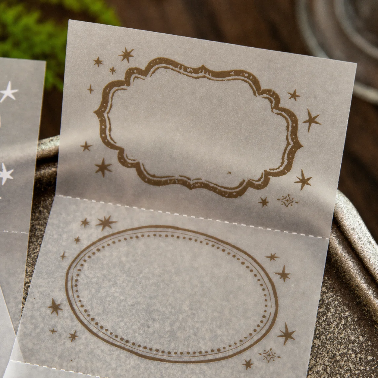 Diy Collage Paper Semi-Transparent Journal Decoration Paper Vellum Craft Paper Natural For Journal Background Layering Scrapbook