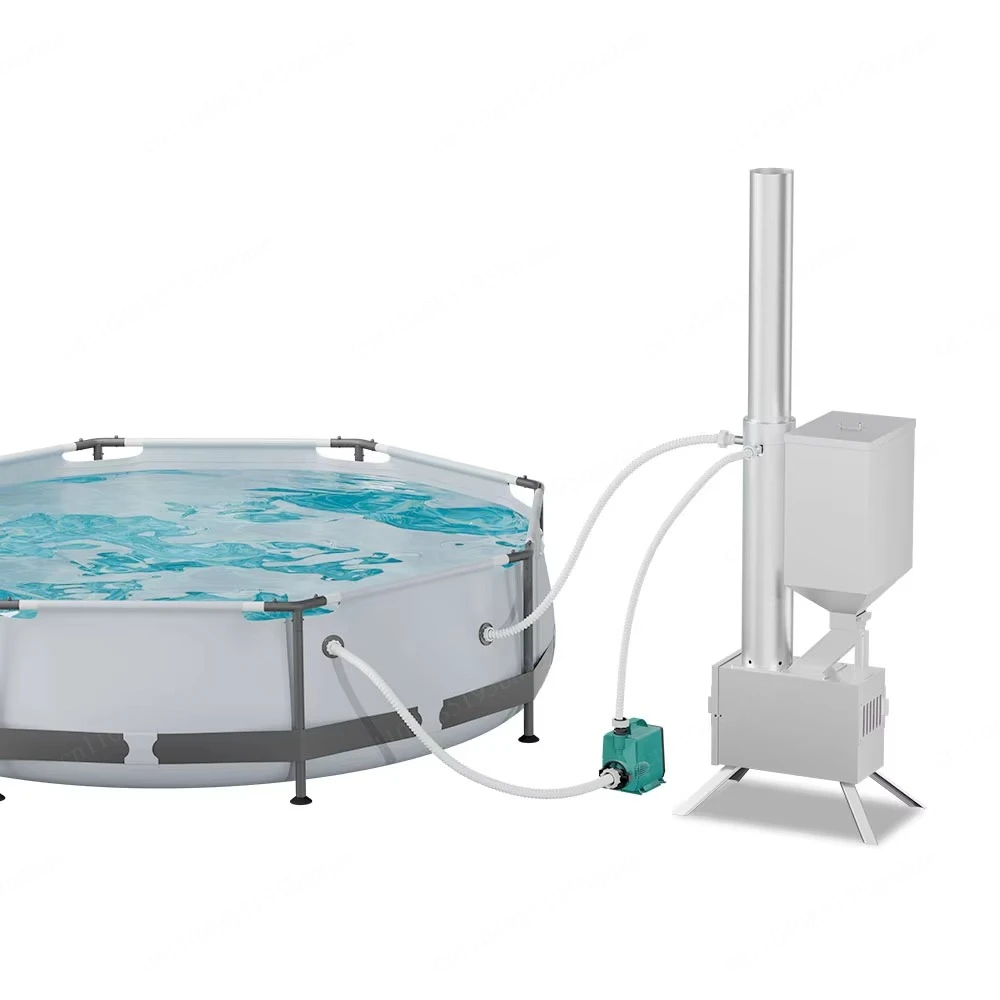 Smokeless wood pellet pool heater, high-quality pellet water heater