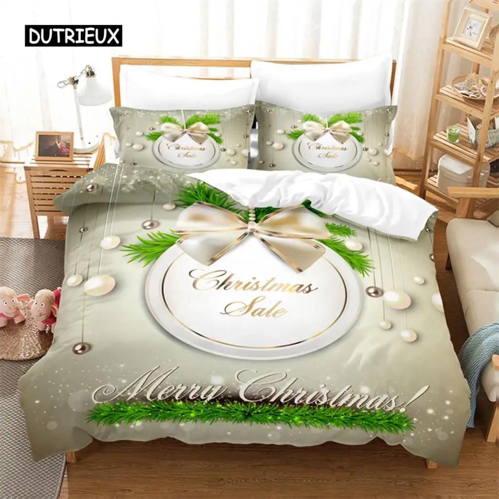 

Christmas Decorations Bedding Set Duvet Cover Set 3d Bedding Digital Printing Bed Linen Queen Size Bedding Set Fashion Design