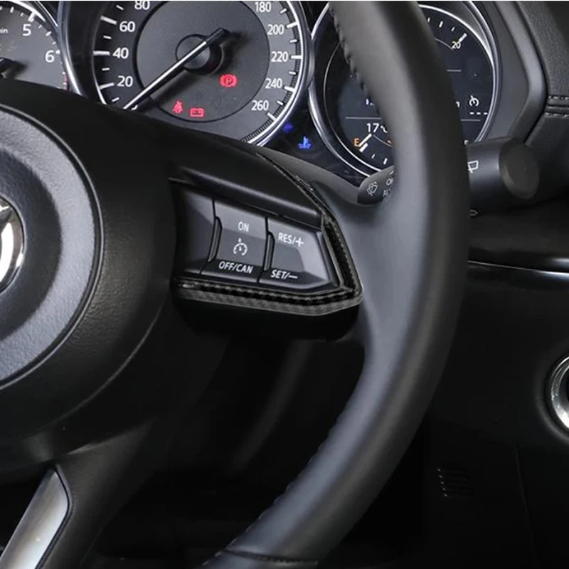 3-teiliger Auto-Lenkrad-Zierblenden-Aufkleber für Mazda 3 6 CX3 CX-3 CX-5 CX5 CX8 CX 9 Axela ATENZA 2017-2019 – Detail 8