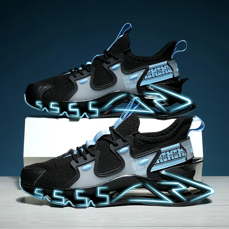 

Hot Selling Men's Running Shoes Breathable Sports Sneakers Outdoor Non-Slip Sneakers Male Casual Comfortable Running Shoes