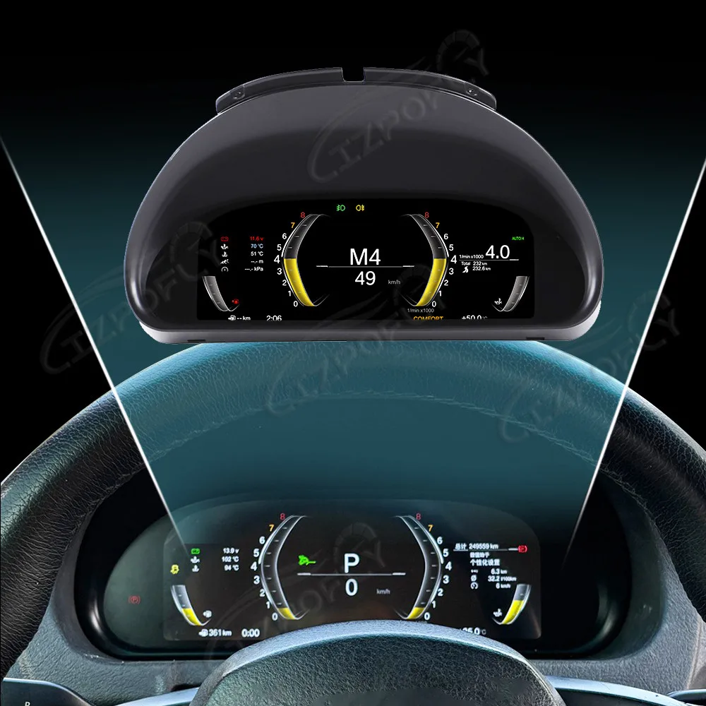 LCD Digital Instrument Cluster CarPlay Virtual Cockpit For BMW X5 E53 E39 1999-2006 Dashboard Speedometer Odometer