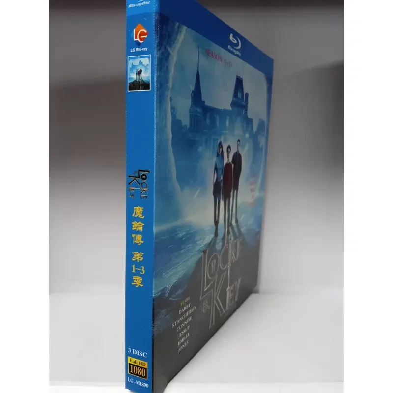 Locke and Key Season 1 to 3 Complete Series Blu-ray Disc Collection