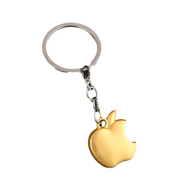 2024 Metal Keychain Key Simulation Apple Keychain Creative Product E-commerce Small Gift Exquisite Keychain For Car