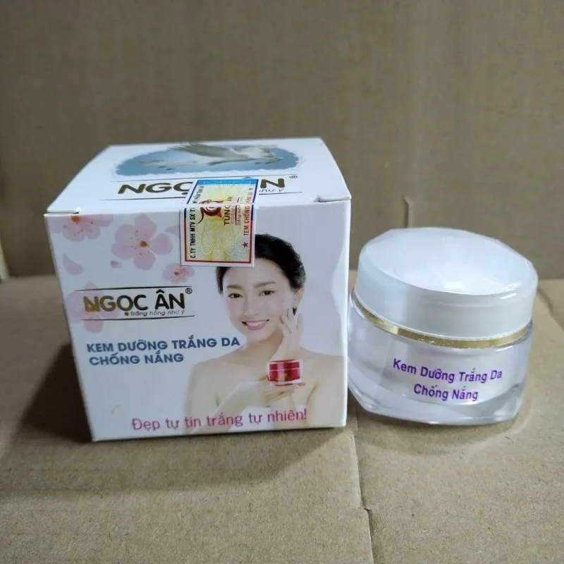 Moisturizing Brightening Anti UV Cream Kem Duong Trang Da Chong Nang Ngoc An