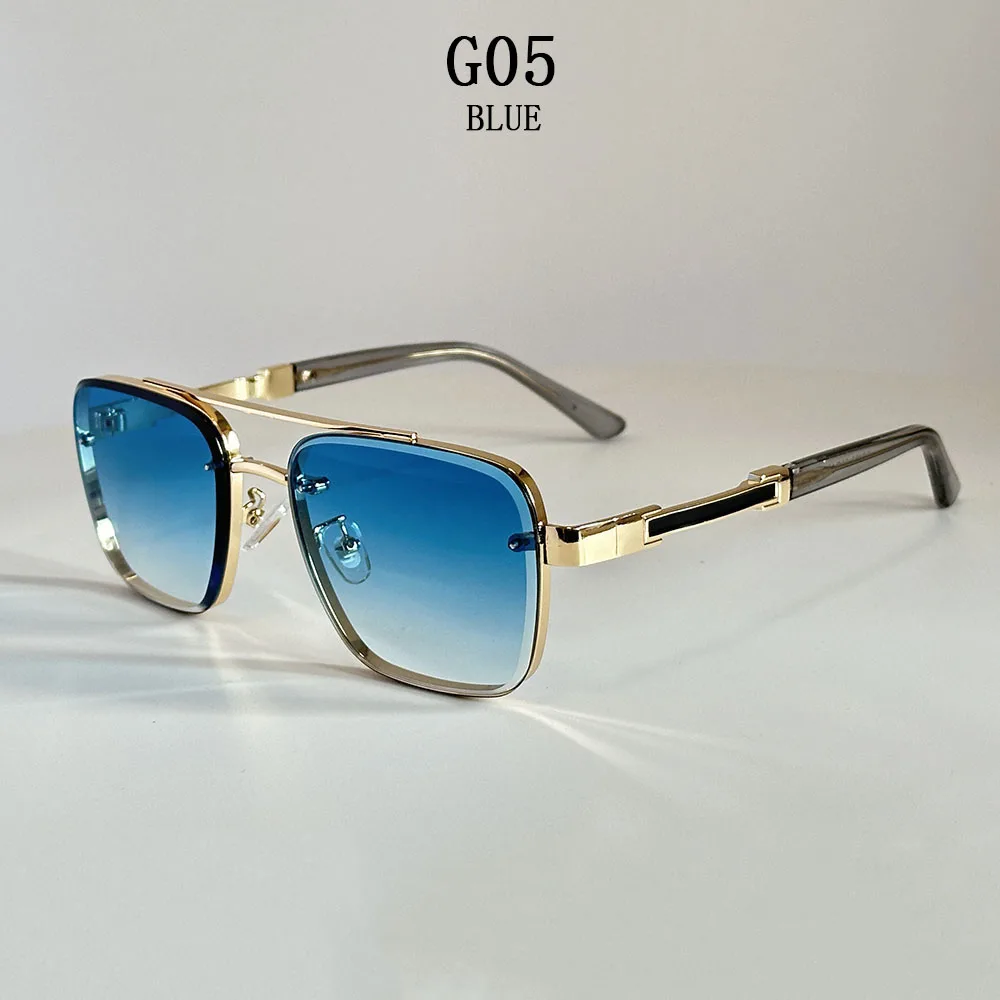 ZUIDID 2025 neue Quadratische Sonnenbrille Männer Luxus Urlaub Sonnenbrille Frauen Vintage-Mode Gläser Retro Shades Gafas De Sol Hombre Zonnebril 5