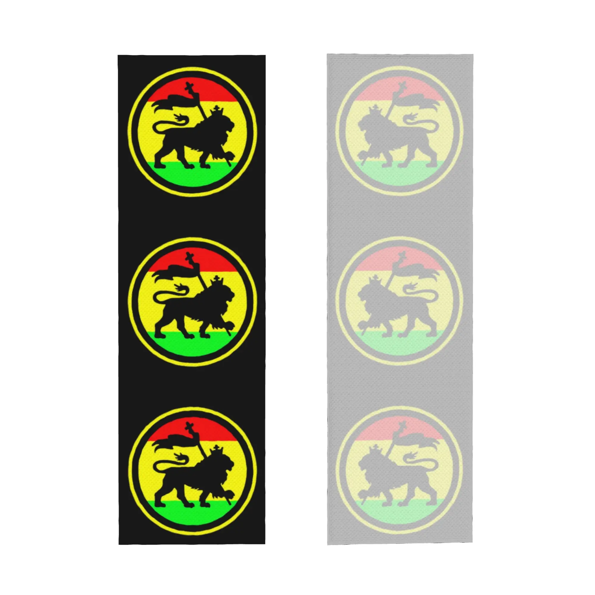 Lion Of Judah Rasta Jamaican Reggae Cold Exercise Towel   Super Soft Breathable Instant Cooling Towel Swimming Towels