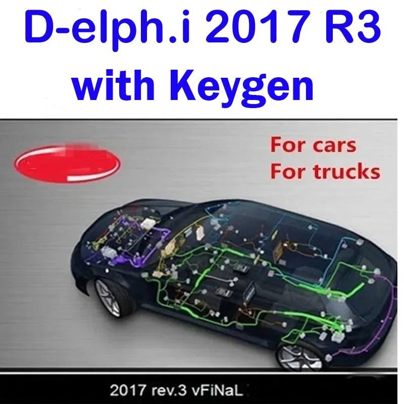 2024 Hot For Delphi.s 2017 r3 Keygen activator Newest software 2017.r3 Keygen del-phis multidiag Key with car and truck