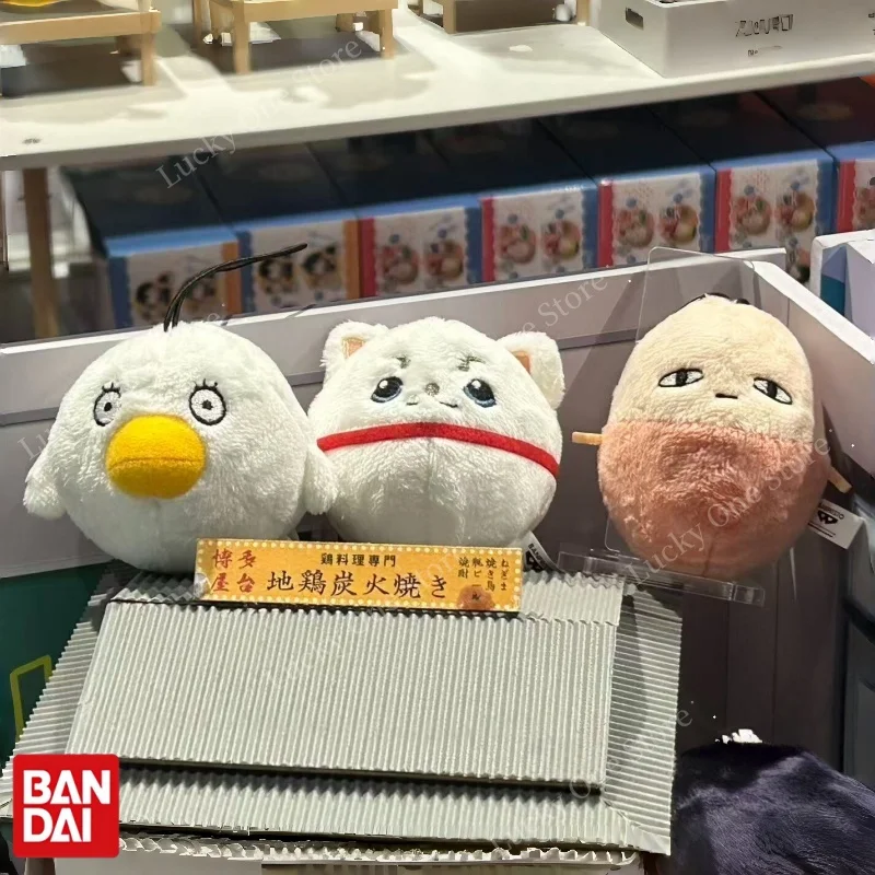

BANPRESTO 3-й год Z Class Gintama мягкий круглый плюшевый брелок аниме персонаж плюшевый кулон мультяшная игрушка для фанатов аниме