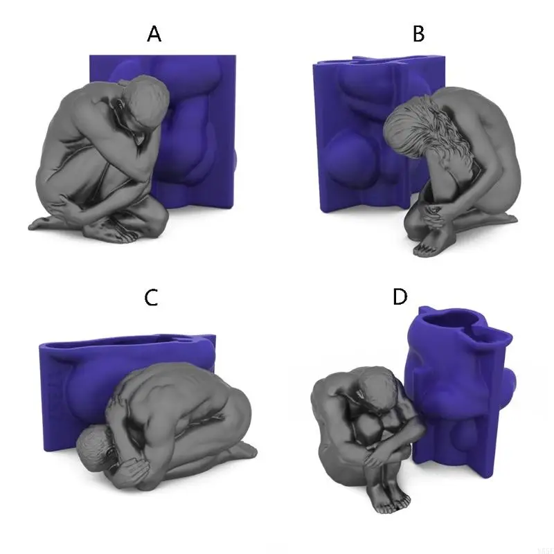 

Y55F Человеческого тела Силиконовая плесень Свеча