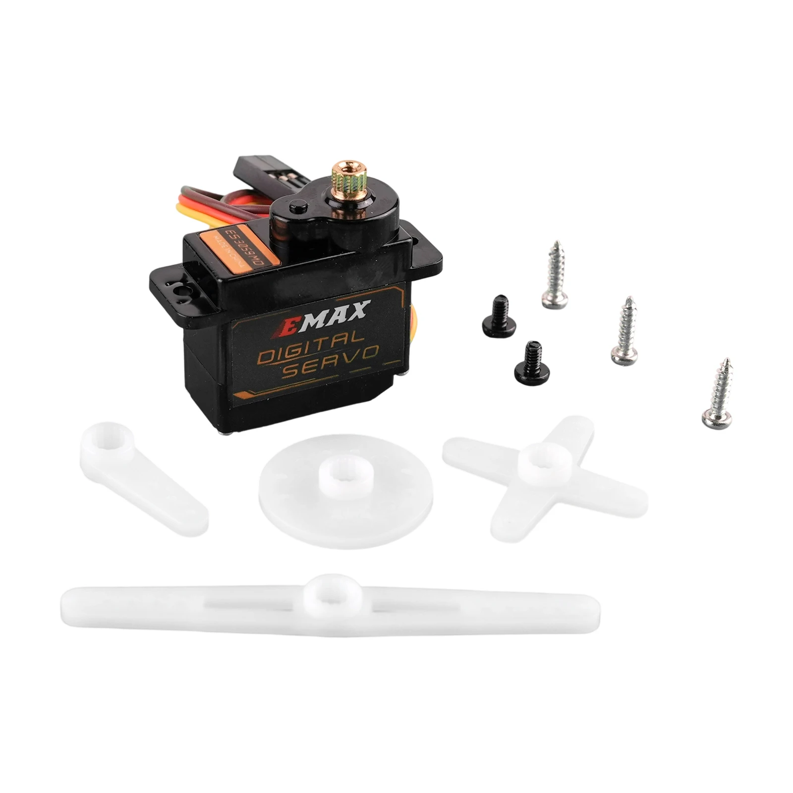 1/2/4 PCS Emax ES3059MD 12g Metall Digital RC Servomotor Antrieb für RC Autos Flugzeug Modell und Roboter PWM Antrieb