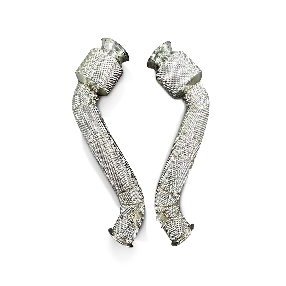 Suitable for McLaren GT 4.0T 2019-2023 high-performance downspout with insulation layer downspout exhaust pipe